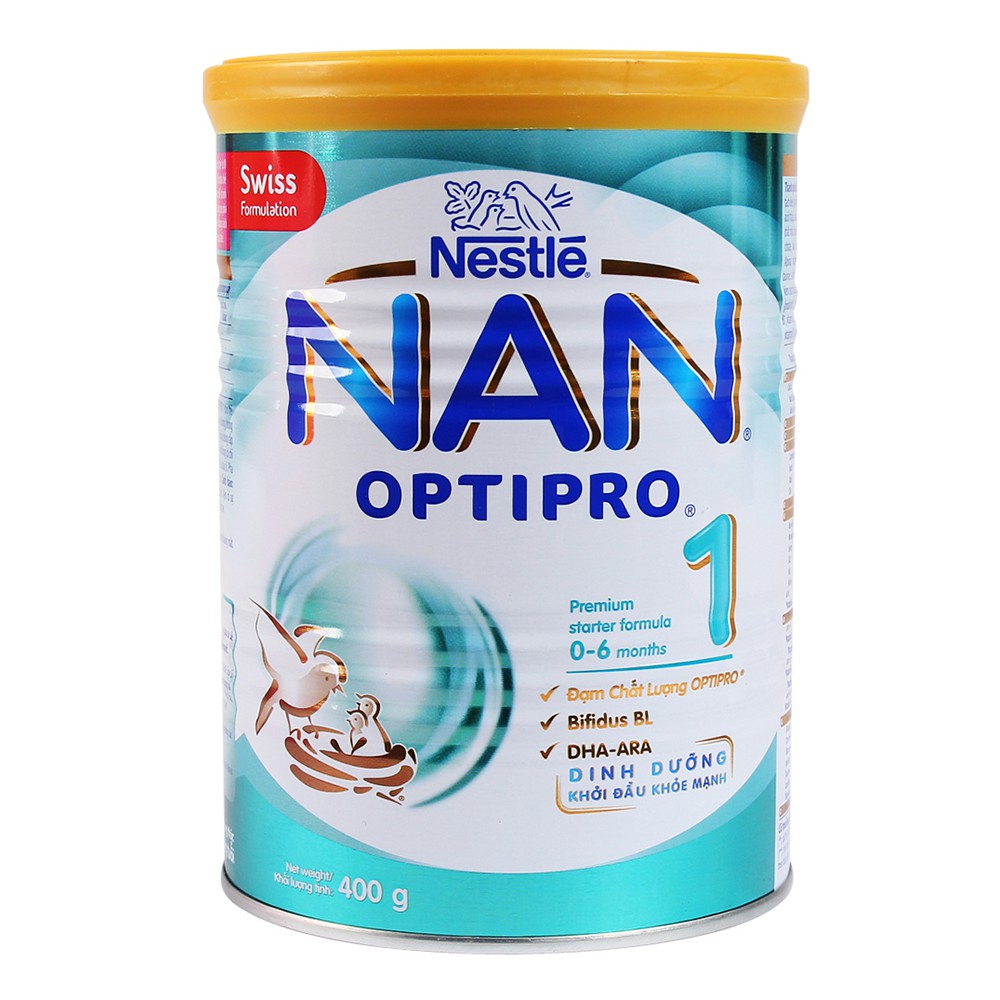 Sữa Nan Optipro 1, 2 (400g)