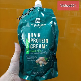 Hấp dầu Wellmate phục hồi tóc hư tổn nặng