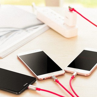 Cáp sạc 3 đầu (Lightning, Micro Usb, Type C ) Hoco U17