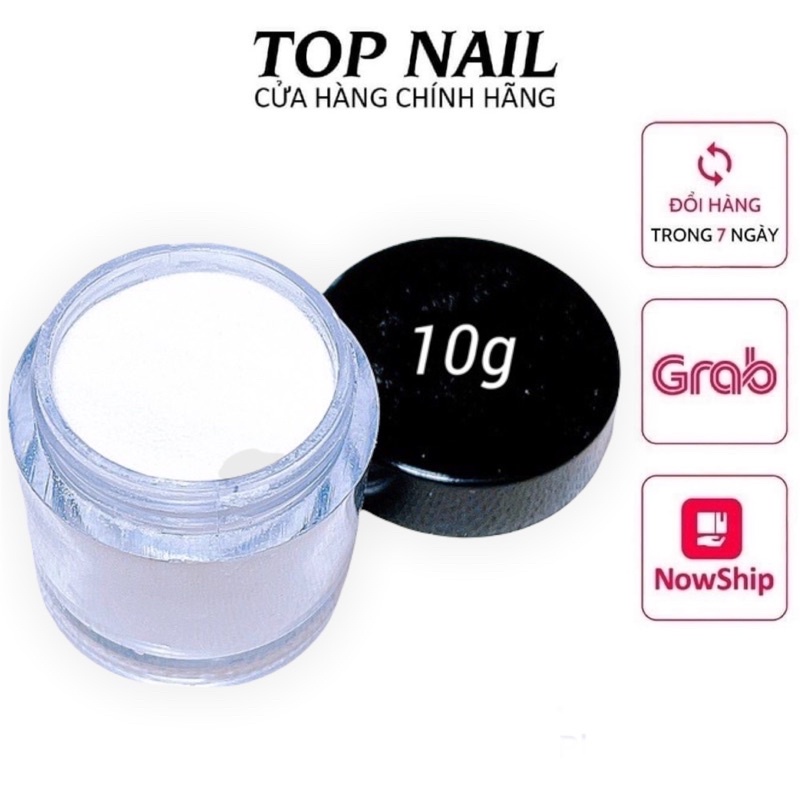 Hũ bột clear đắp móng,gắn đá nail