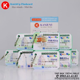COMBO Flashcard Tiếng Nhật trung cấp N3 (Kanji, từ vựng, ngữ pháp)