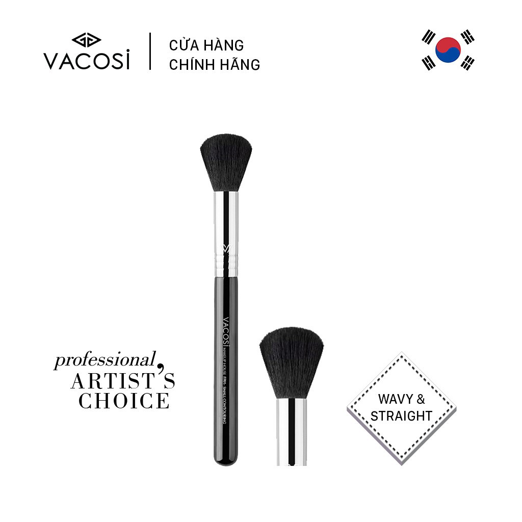 CỌ TẠO KHỐI MẶT VACOSI FP01 PRO với đầu cọ bầu