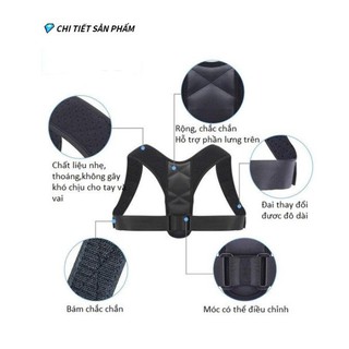 Đai đeo Điều Chỉnh Cột Sống Phòng chống gù lưng và các bệnh xương khớp - HanruiOffical