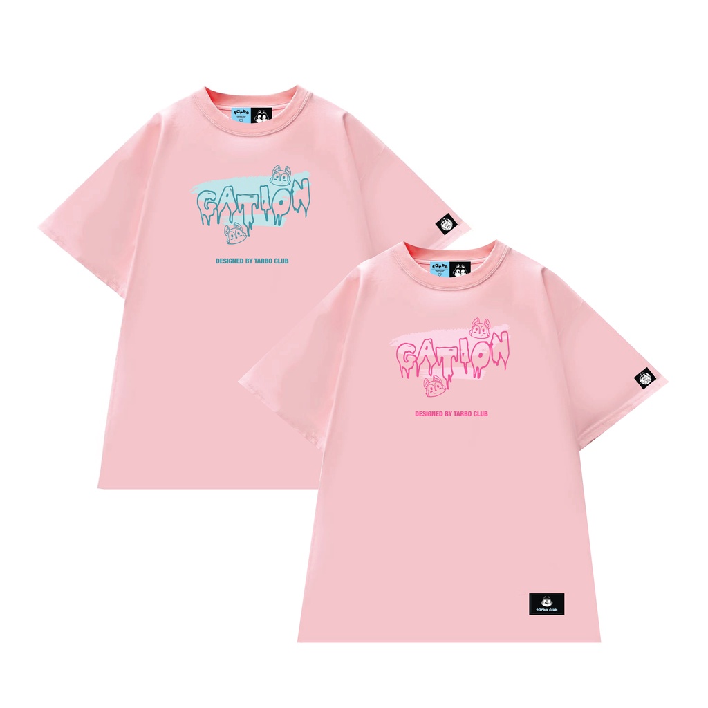 TARBO TEE CATION ÁO THUN TAY NGẮN NAM NỮ Cotton Local Brand