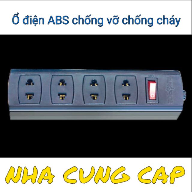 (GIÁ HỦY DIỆT) Ổ ĐIỆN ABS CHỐNG VỠ CHỐNG CHÁY