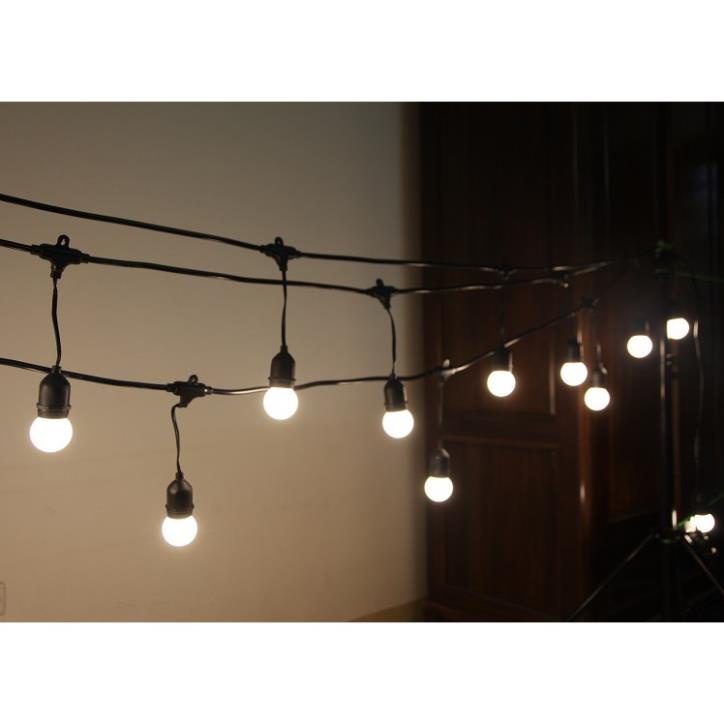 Combo 50 bóng đèn led búp chanh 1w trang trí trong nhà ngoài trời, giá sỉ