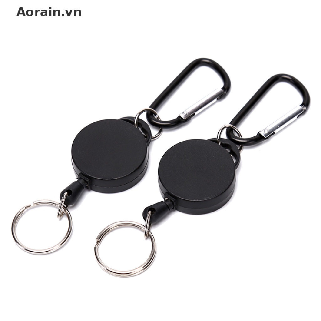 Móc Khóa Thép Màu Đen Nhỏ Gọn Tiện Dụng