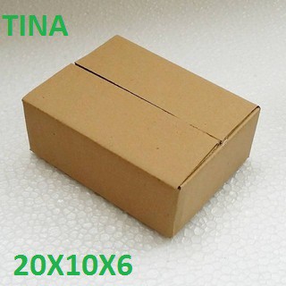 Thùng Carton size 20x10x6cm 40 Hộp carton Giấy