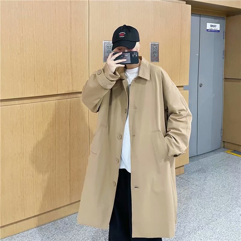 Áo Khoác Nam Kiểu Dáng Thời Trang Phong Cách Hong Kong