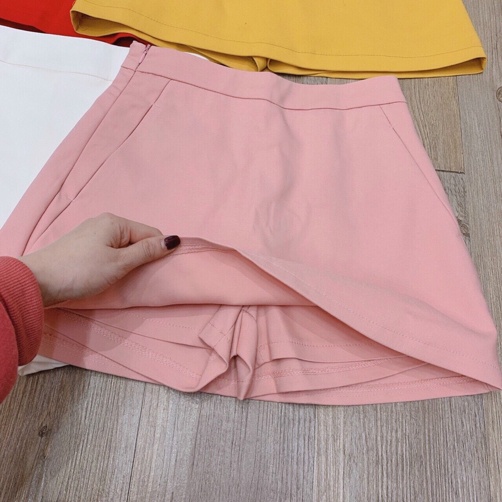 [ Mã WASTRUN4 giảm 10% tối đa 30K đơn 99K] Chân váy chữ A ngắn có quần trong cao cấp | BigBuy360 - bigbuy360.vn