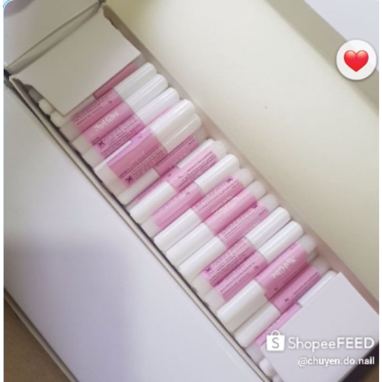 Keo dán móng tay 2g làm Nail box