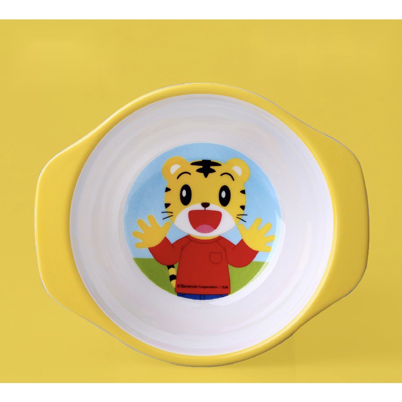 [Mẹ&amp;bé] BỘ CHÉN VS LY ĂN DẶM MELAMINE HỌA TIẾT HỔ CON CHO BÉ