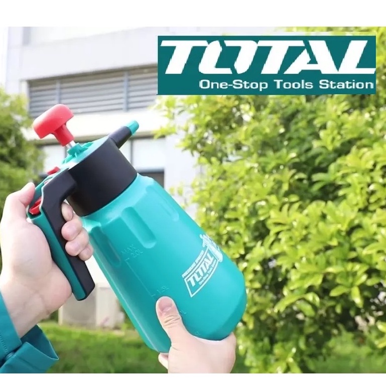 Bình xịt tưới cây 2 lít Total THSPP2021 chuyên dụng trong cây cảnh, vườn lan, xịt thuốc khử trùng, trừ sâu