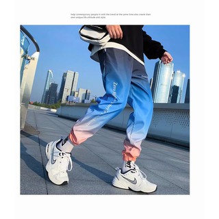 Quần jogger nam nữ unisex sắc màu phong cách hiphop cá tính