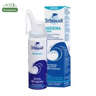STERIMAR NOSE HYGIENE AND COMFORT - Dung dịch nước muối biển vệ sinh khoang mũi hằng ngày