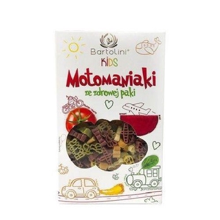 Mì nui rau củ cho bé hình xe động cơ Bartolini 250g