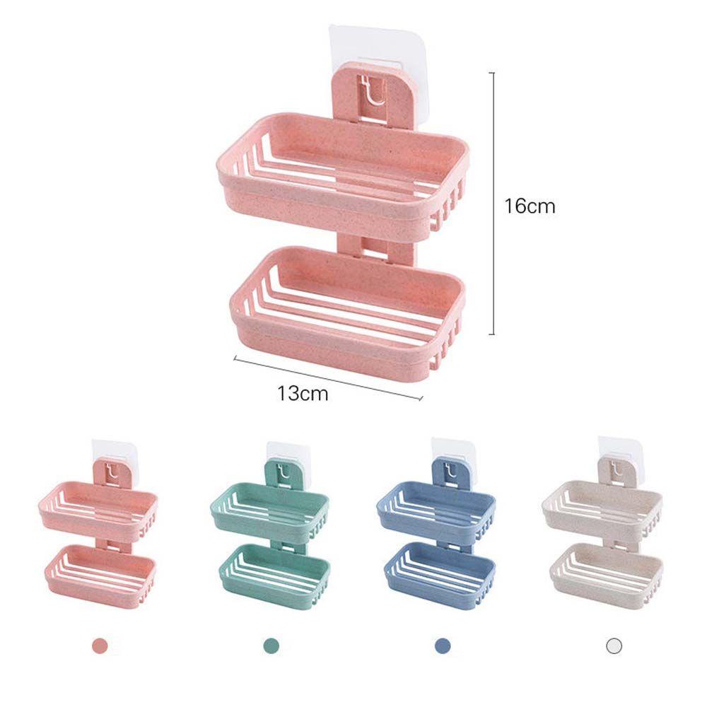 Giá Đỡ Mỹ Phẩm Gắn Tường Không Cần Đục Lỗ Chống Nước Sắp Xếp Gọn Gàng Cho Nhà Bếp Nhà Tắm