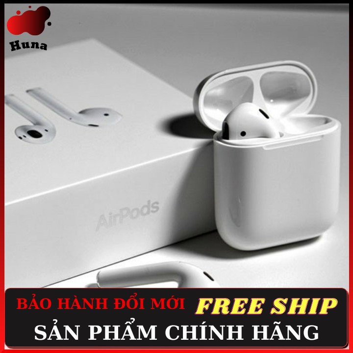 [AIRPODS 2]⚡️Tai Nghe Bluetooth Phiên Bản Cao Cấp Nhất - Tặng Kèm Vỏ Đẹp [BẢO HÀNH ĐỔI MỚI] - HunaStore | BigBuy360 - bigbuy360.vn