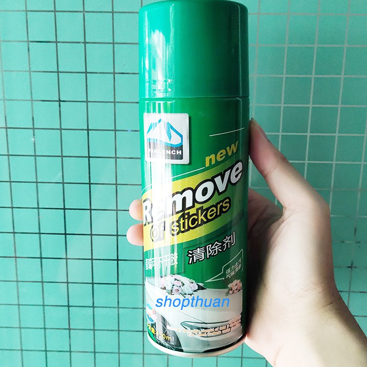 Chai Xịt Tẩy Keo Remove Of Stickers 450ml