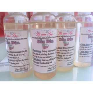 Dầu dừa massage em bé
