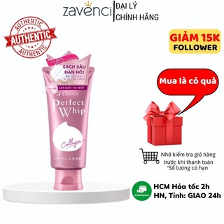 Sữa rửa mặt SRM0912384 SENKA tạo bọt bổ sung Collagen Senka Perfect Whip Collagen (120g)