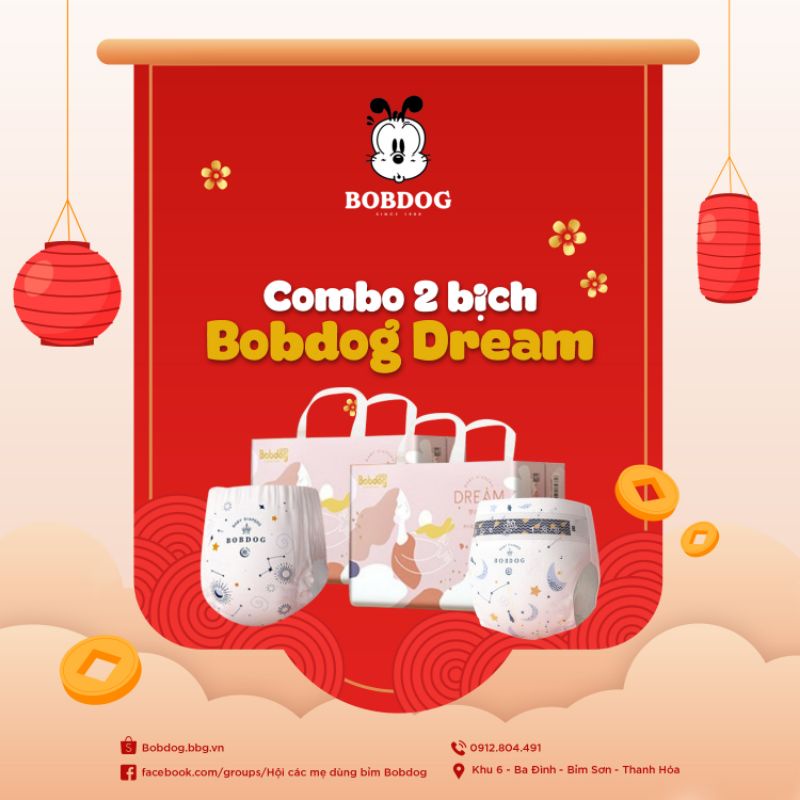 ⚡𝐂𝐨𝐦𝐛𝐨 𝟐 𝐛𝐢̣𝐜𝐡⚡ Tã dán/quần Bobdog Dream/Fly Sail size 𝐌𝟑𝟔/𝐋𝟑𝟒/𝐗𝐋𝟑𝟐/𝐗𝐗𝐋𝟑𝟎 𝐦𝐢𝐞̂́𝐧𝐠