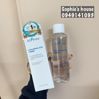Nước hoa hồng ISNTREE HYALURONIC ACID TONER