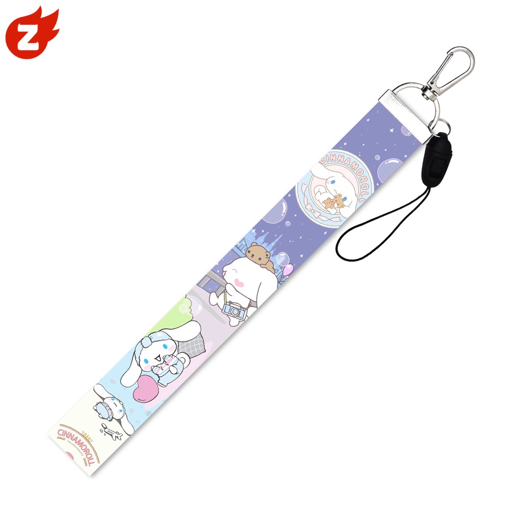 1 Dây Đeo Thẻ ID Hình Cinnamoroll Dễ Thương