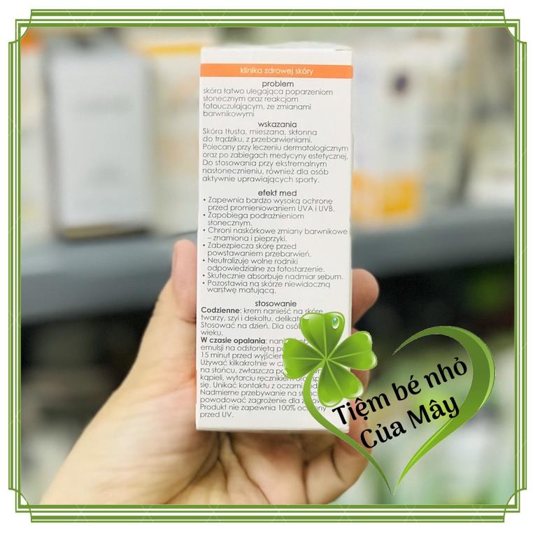 Kem Chống Nắng Ziaja Med Da Dầu Mụn, Nhạy Cảm nội địa Balan | BigBuy360 - bigbuy360.vn