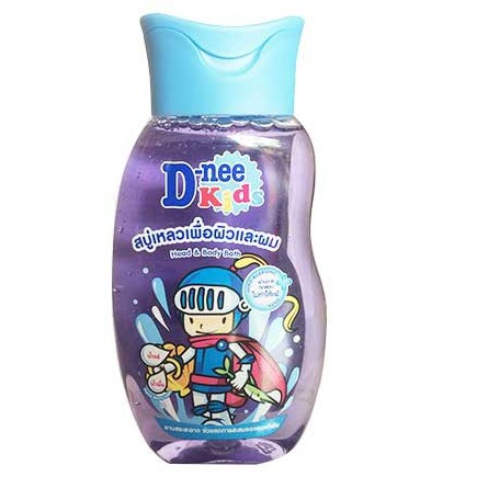 Tắm Gội Toàn Thân Trẻ Em Kids D-Nee 200Ml (Tím)