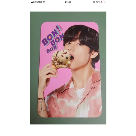 ❌ ĐÃ BÁN ❌DEAL: Card BTS baskin robbins không sẵn