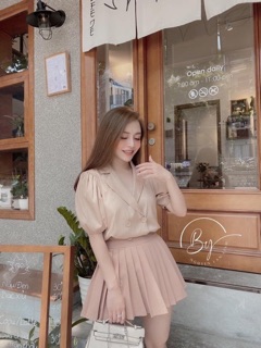 Sơ mi cổ vest