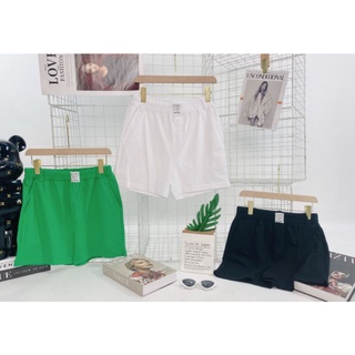 Quần Short Thun Thể Thao Nữ Cạp Cao Lưng Thun, Cotton Cao Cấp dày dặn