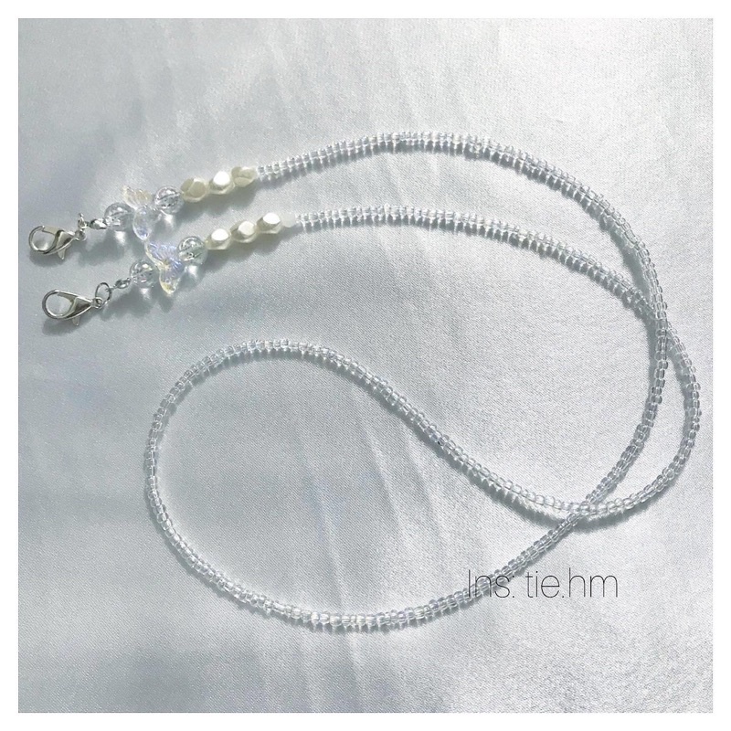 Dây đeo khẩu trang phong cách Hàn Quốc Hologram Mask Straps