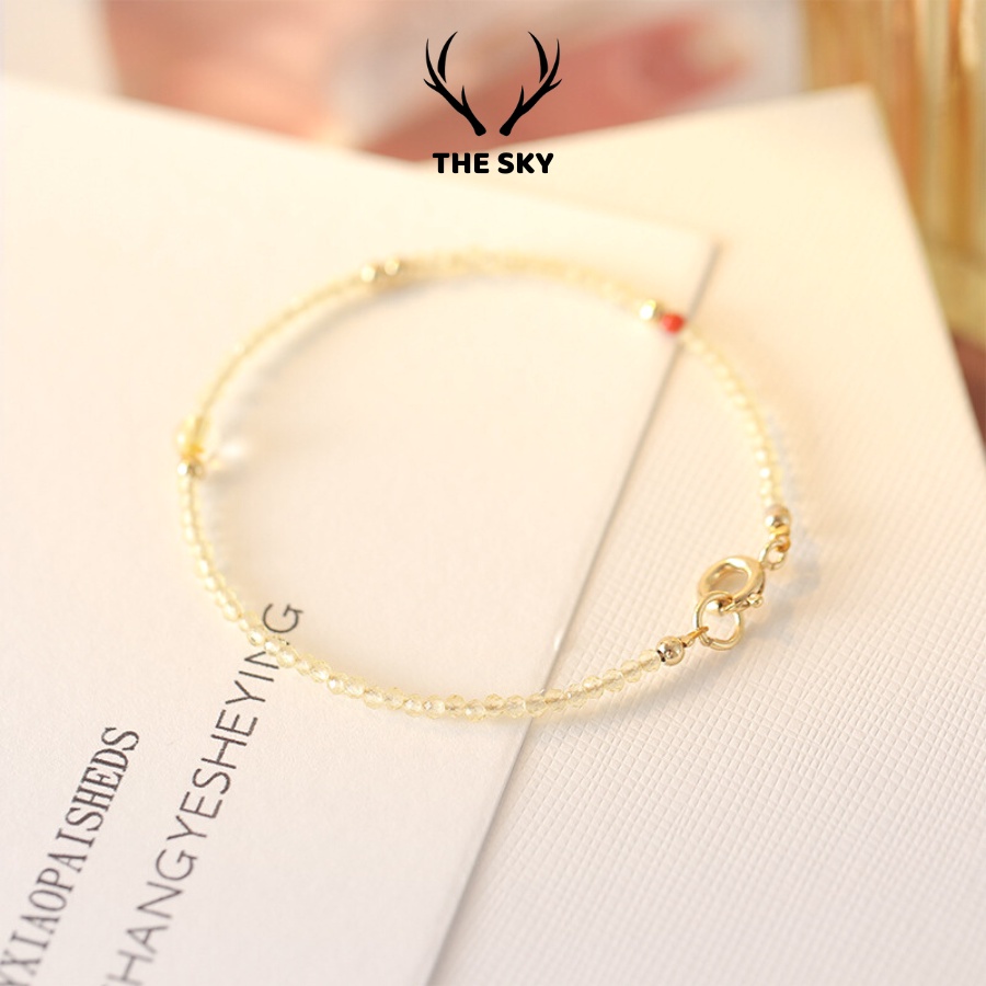 Vòng tay nữ đá Tourmaline phong thuỷ đem lại may mắn, giúp cân bằng năng lượng, tốt cho sức khỏe chủ nhân