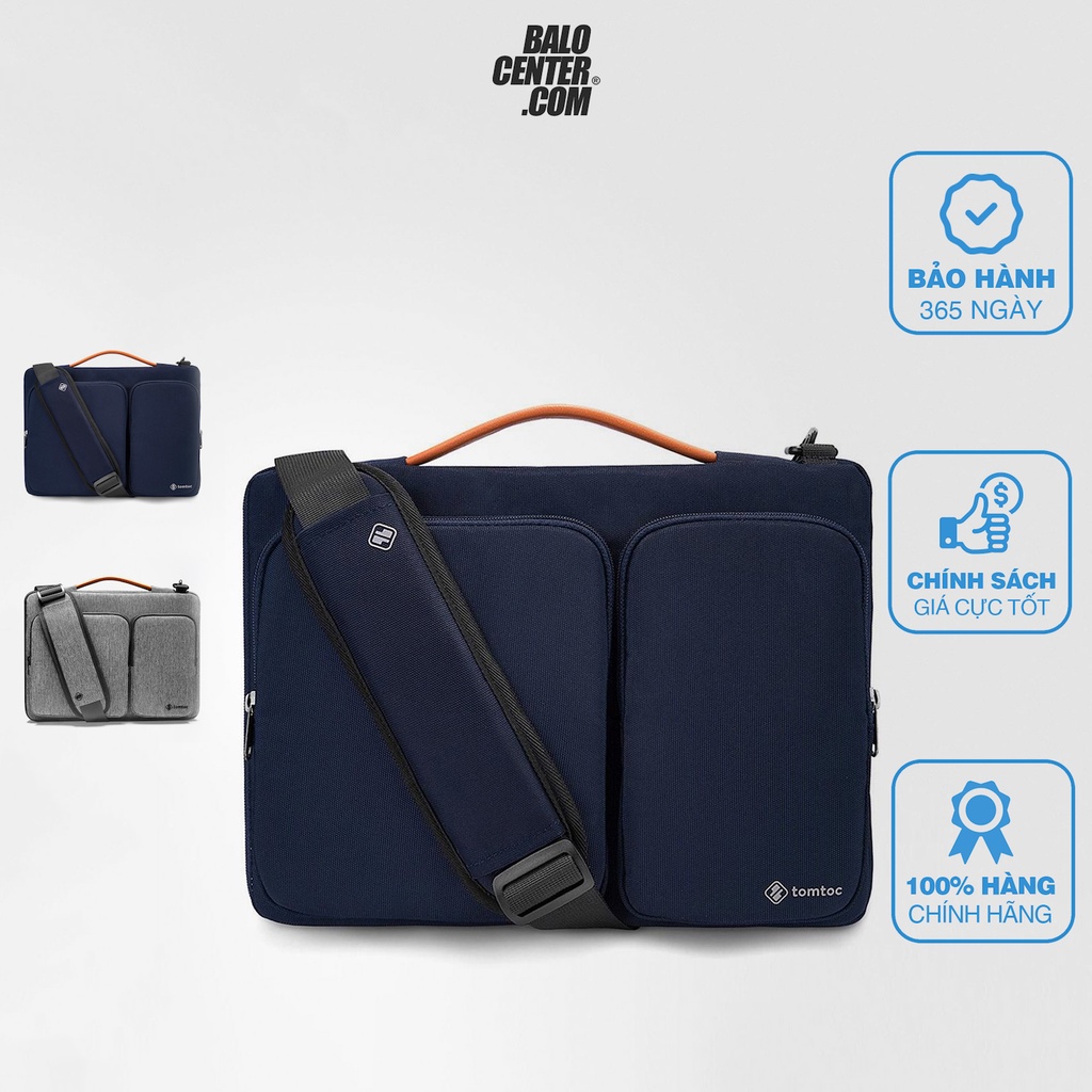 Túi Đeo Chéo, Cặp Xách Laptop Thời Trang Tomtoc Shoulder bags Dành Cho Macbook 15inch, Sang Trọng Đẳng Cấp