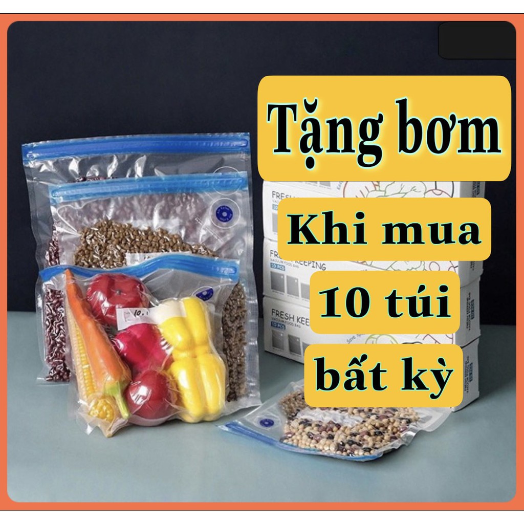 ✅ Túi hút chân không đựng thực phẩm - Chống thiu, mốc, hỏng thức ăn - AN TOÀN, SẠCH SẼ, GỌN GÀNG