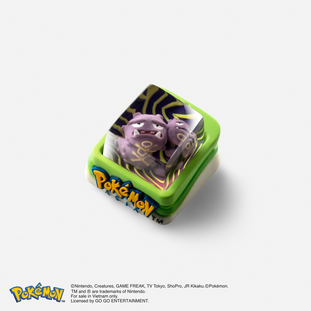 Keycap bàn phím cơ Dwarf Factory Pokémon - Hàng chính hãng