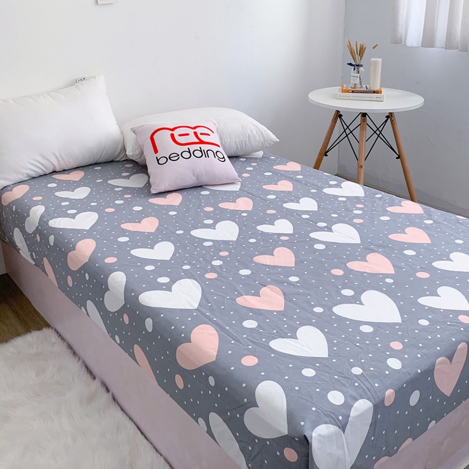 Ga chống thấm 100% Cotton REE Bedding kháng nước cao cấp đủ size drap giường cho bé 1m2, 1m4, 1m6, 1m8, 2m