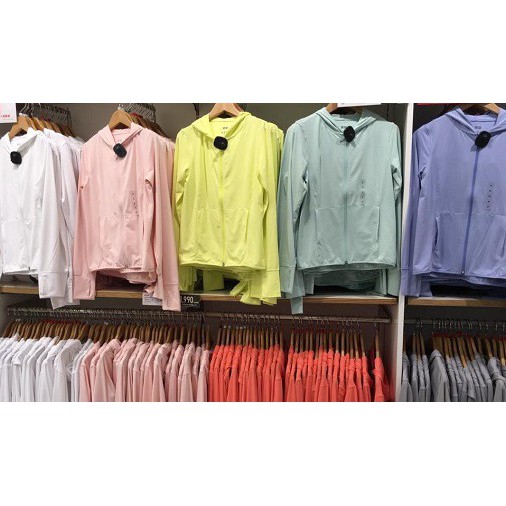 Áo khoác chống nắng nữ thun lạnh Uniqlo Airism 2019