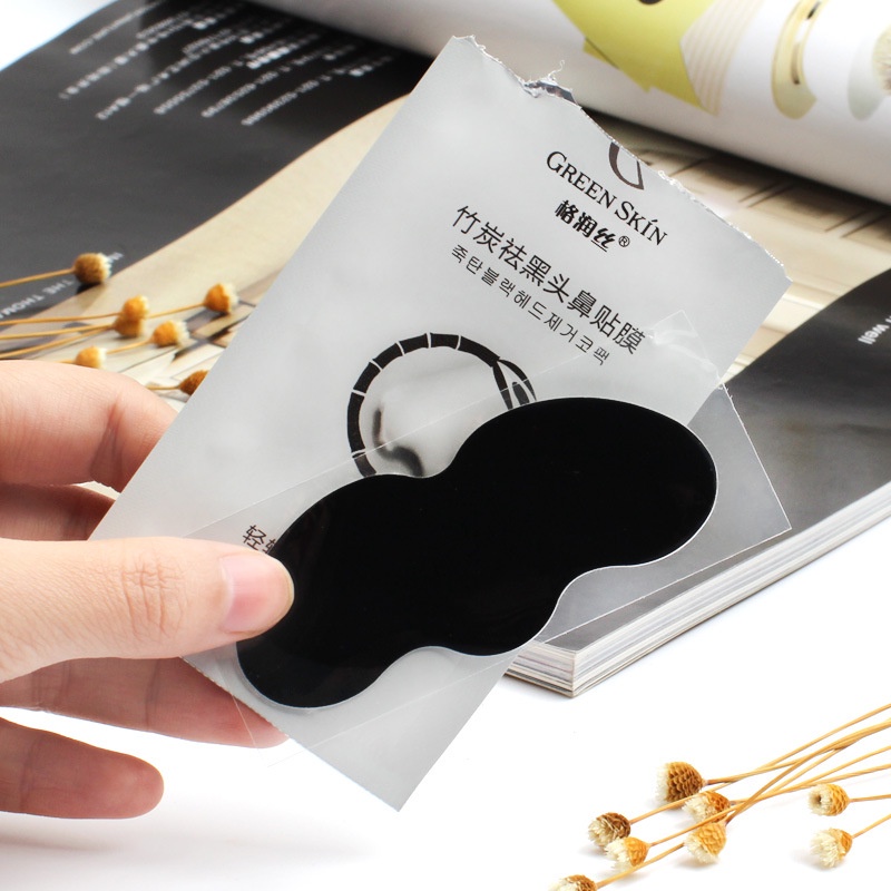 Miếng dán lột mụn GREEN SKIN làm sạch sâu hỗ trợ giảm mụn đầu đen cho vùng mũi | BigBuy360 - bigbuy360.vn