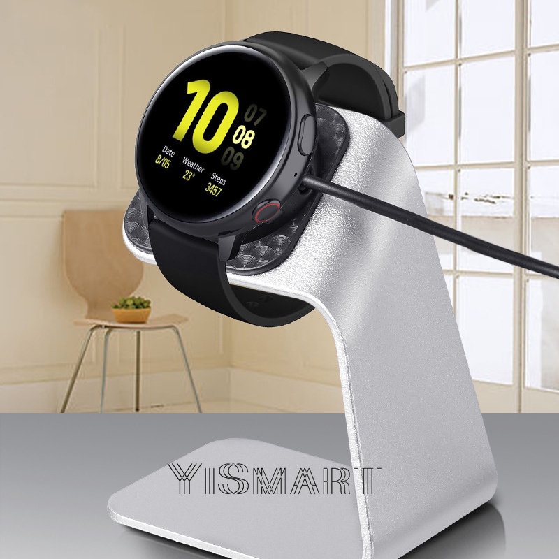 Đế Sạc Từ Tính Bằng Nhôm Cho Đồng Hồ Thông Minh Samsung Galaxy Watch 5 4 3 / 4 Classic / Active 2 1 40mm 44mm 5 pro