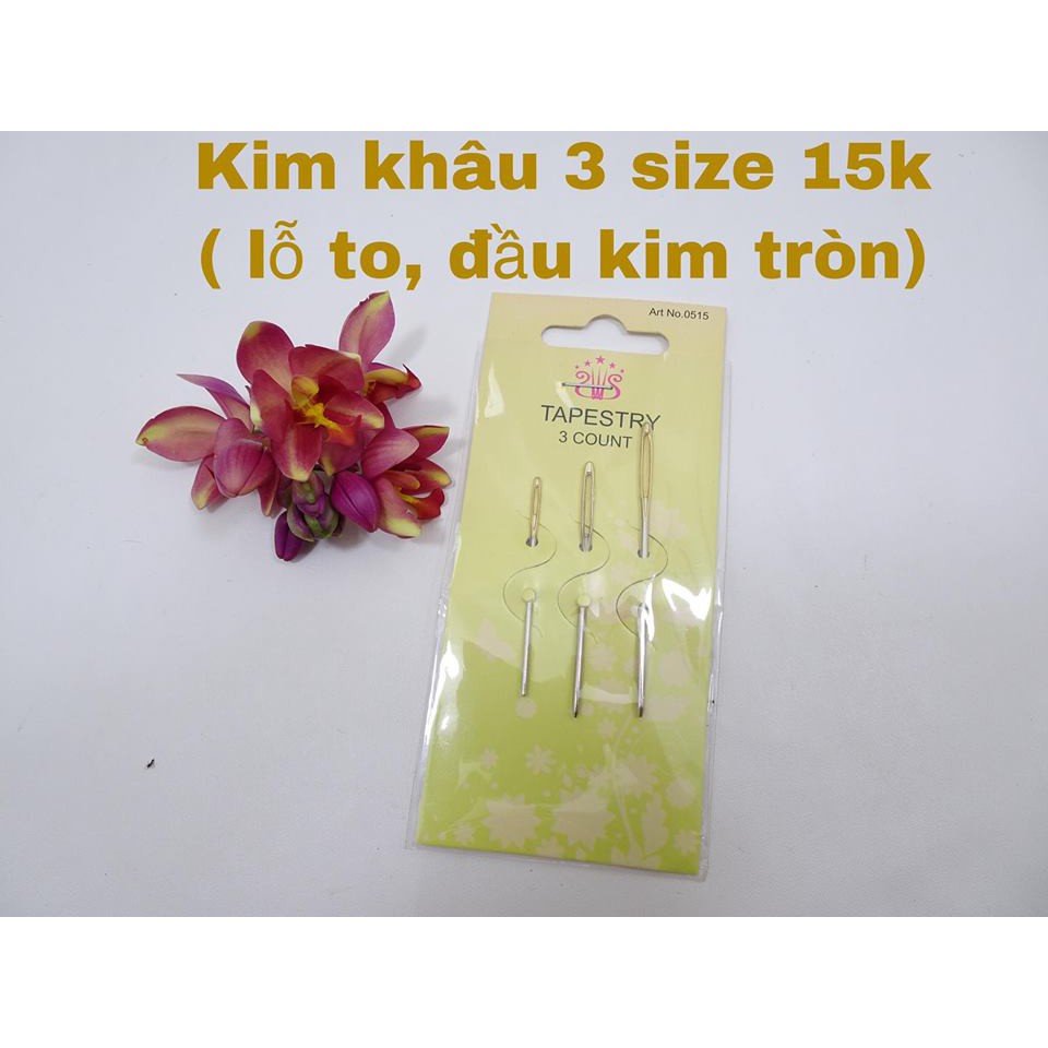 các mẫu kim may len-kim khâu chỉ cước