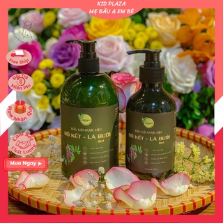 Dầu gội bồ kết lá bưởi Greenbon - Tóc đẹp chuẩn salon - Dược liệu từ thiên nhiên 100% an toàn cho cả mẹ và bé