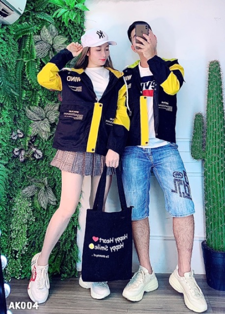 🌈𝐆𝐈𝐀́ 𝐗𝐔̛𝐎̛̉𝐍𝐆💢004 Áo Khoác Kaki - Đen Vàng 2 Lớp Cao Cấp (Bomber Jacket) | BigBuy360 - bigbuy360.vn