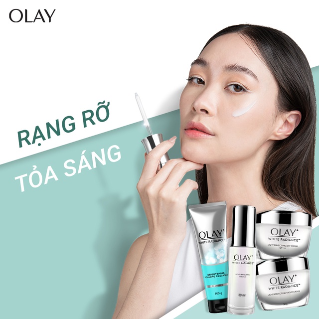 Sữa Rữa Mặt Dưỡng Trắng Da Olay White Radiance Brightening Foaming Cleanser 100g | BigBuy360 - bigbuy360.vn
