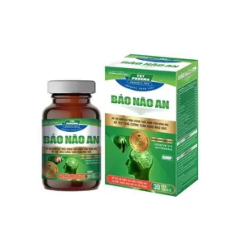 Bảo Não An(tê bì chân tay,mất ngủ,rối loạn tiền đình,đột quỵ)