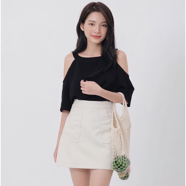 Quần váy A túi đắp Elly clothing