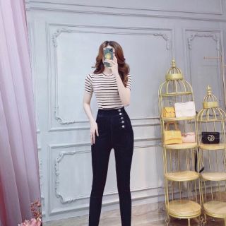QUẦN JEAN BODY CẠP CAO 5 NÚT