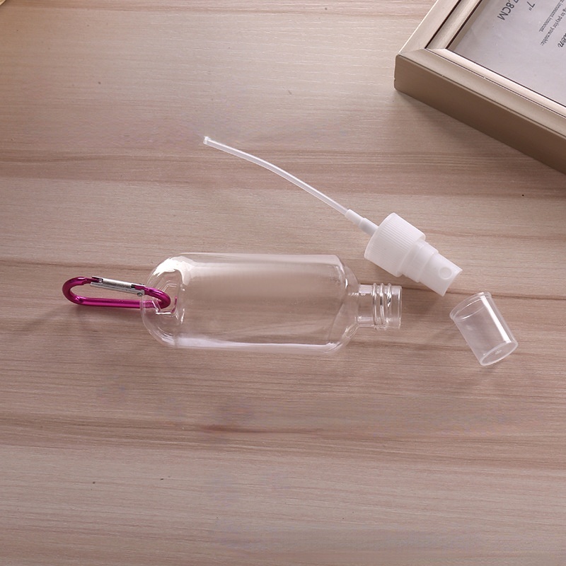 Chai chiết mỹ phẩm du lịch bằng silicon trong suốt dung tích 30/50ml